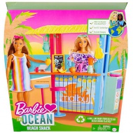 Barbie: Skupaj za Zemljo Bistro na plaži Igralni komplet - Mattel