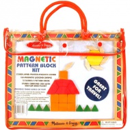 Barvna magnetna razvijalna tabla z lesenimi oblikovnimi elementi - Melissa &amp; Doug