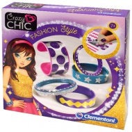 Crazy Chic Komplet za izdelavo zapestnic Fashion Style - Clementoni