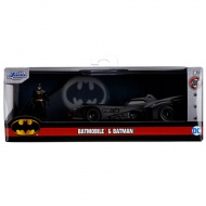 DC Comics: Batman figurica in model avtomobila Batmobile 1/32 - Simba Toys