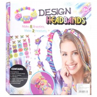 Design Headbands: Set za izdelavo naglavnega traku, ogrlice in zapestnice