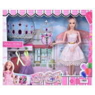 Dolls World: Modna lutka z želom in tiaro