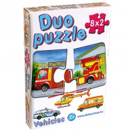 DUO Sestavljanja z reševalnimi vozili - D-Toys