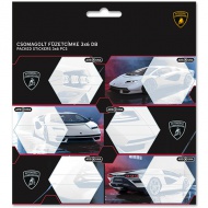 Etikete za zvezke pakirane po 3 x 6 kosov Ars Una: Lamborghini dizajn