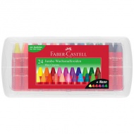 Faber-Castell: 24-delni komplet trikotnih Jumbo voščenk