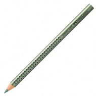 Faber-Castell: GRIP 2001 Jumbo barvni svinčnik metal barve zeleni