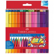 Faber-Castell: Grip 30-delni set barvnih flomastrov