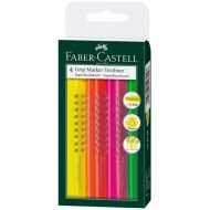 Faber-Castell: Grip 4-delni komplet označevalcev teksta 1543