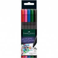 Faber-Castell: Grip 5-delni set tankih flomastrov 0,4mm