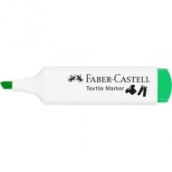 Faber-Castell: Tekstilni flomaster neon zelene barve