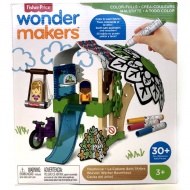 Fisher-Price: Wonder Makers barvalna lesena hišica - Mattel