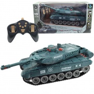 Galaxy Tanks: RC Daljinsko upravljani tank Leopard 2 A5 s svetlobnimi in zvočnimi učinki 2,4GHz 30cm