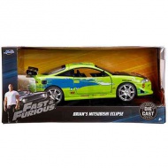 Hitri in drzni: Brian's Mitsubishi Eclipse model avtomobila 1/24 - Simba Toys