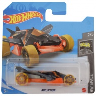 Hot Wheels: Airuption črni avtomobilček 1/64 - Mattel