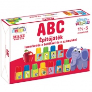 Igraj in se uči!: ABC črke in številke Razvojna gradbena igrača V MADŽARŠČINI - D-Toys