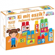 Igraj in se uči!: Kdo poje kaj? Razvojna gradbena igrača V MADŽARŠČINI - D-Toys