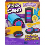 Kinetic Sand Slice n' Surprise peščeni plastelin peščene barve 184g - Spin Master