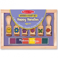 Komplet lesenih štampiljk z ročico - Melissa &amp; Doug