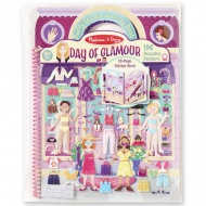 Komplet zabuhlih nalepk Glamur - Melissa &amp; Doug