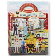 Komplet zabuhlih nalepk Poklici - Melissa &amp; Doug