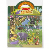 Komplet zabuhlih nalepk Safari - Melissa &amp; Doug