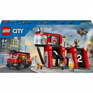 LEGO® City: Gasilska postaja in gasilsko vozilo (60414)