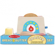 Leseni igralni komplet Maslo in toast - Melissa &amp; Doug