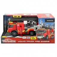 Majorette: Volvo gasilsko vozilo s svetlobnimi in zvočnimi efekti 19cm - Simba Toys