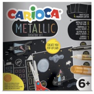 Metallic 17-delni kreativni komplet - Carioca