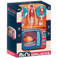 Mini Appliance mikrovalovna pečica igralni set s svetlobnimi efekti