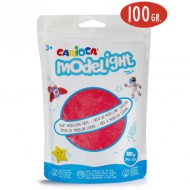 Modelight 100-gramski rdeči plastelin - Carioca