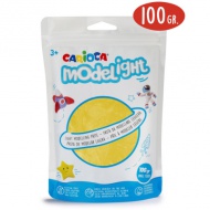 Modelight 100-gramski rumeni plastelin - Carioca