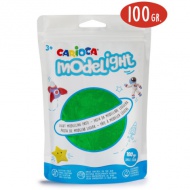 Modelight 100-gramski zeleni plastelin - Carioca