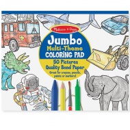 Modra Jumbo pobarvanka - Melissa &amp; Doug