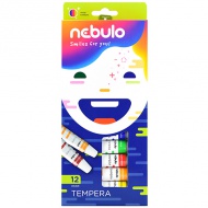 Nebulo: 12-delni komplet barvnih tempera barvic 12ml