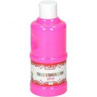 Neon roza tempera barvica 250ml