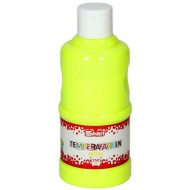 Neon rumena tempera barvica 250ml