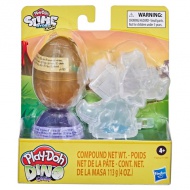 Play-Doh: Dino Crew Eggs &amp; Dinosaur Bones Triceratops igralni komplet - Hasbro