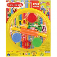 Play-Dough: Komplet plastelina z dodatki in mizo