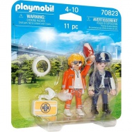 Playmobil: Urgentni zdravnik in policistka Duo Pack (70823)