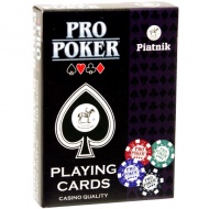 PRO Poker Club poker karte (1x55 kart) - Piatnik