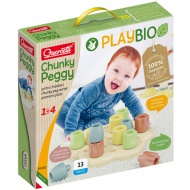 Quercetti: Play Bio Chunky 13-delni komplet bucik