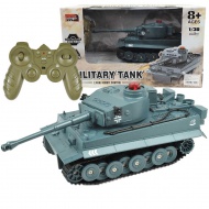 RC Daljinsko upravljani tank Nemški tiger z realističnimi funkcijami v merilu 1/30 2,4 GHz 30 cm