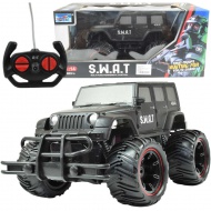 RC daljinsko voden terenski avtomobil Off-Road SWAT merilo 1/14 27 MHz 30 cm