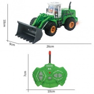 RC Nakladalnik delovni stroj na daljinsko upravljanje 1/30 27MHz