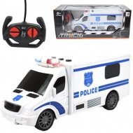 RC Policijski avtomobil na daljinsko upravljanje s svetlobnimi in zvočnimi efekti 1/24