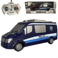 RC Policijski SWAT minibus na daljinsko upravljanje z lučjo 27 MHz v merilu 1/32 25 cm