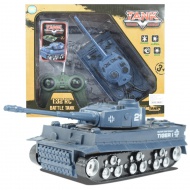 RC Tank Tiger I. na daljinsko upravljanje z lučmi in zvoki 1/32