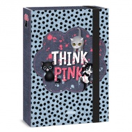 Register z gumo velikosti A4 Ars Una: Think Pink