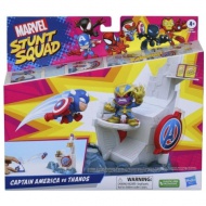 Set lansirne igrače Marvel Stunt Squad: Stotnik Amerika vs. Thanos - Hasbro